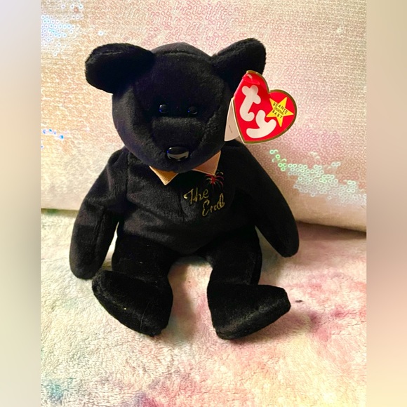 “The End” Beanie Baby in perfect condition with tag intact. - Picture 2 of 6